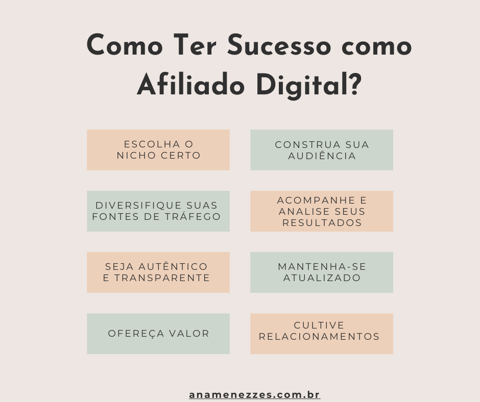 Como Ter Sucesso como Afiliado Digital?